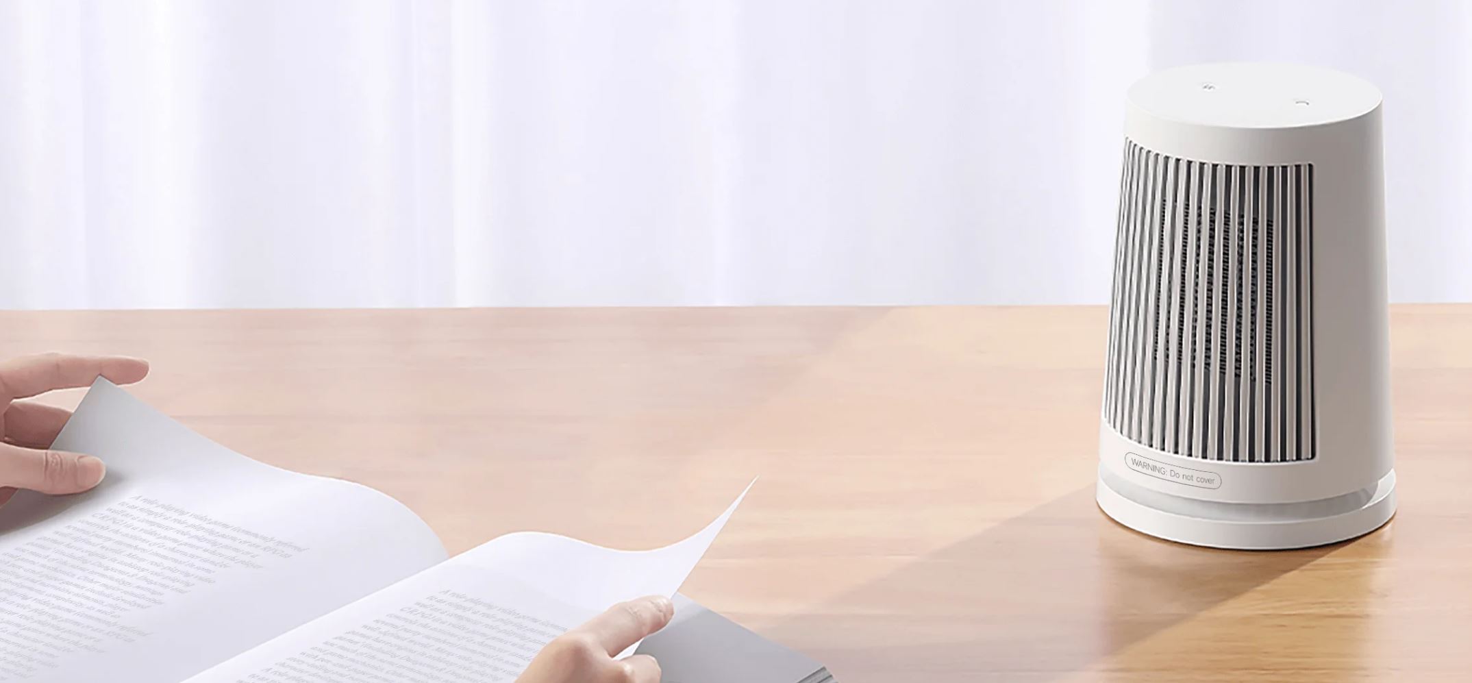 Delikatny nawiew Xiaomi Desktop Heater